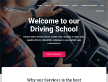 Tablet Screenshot of drivingschooldwarka.com